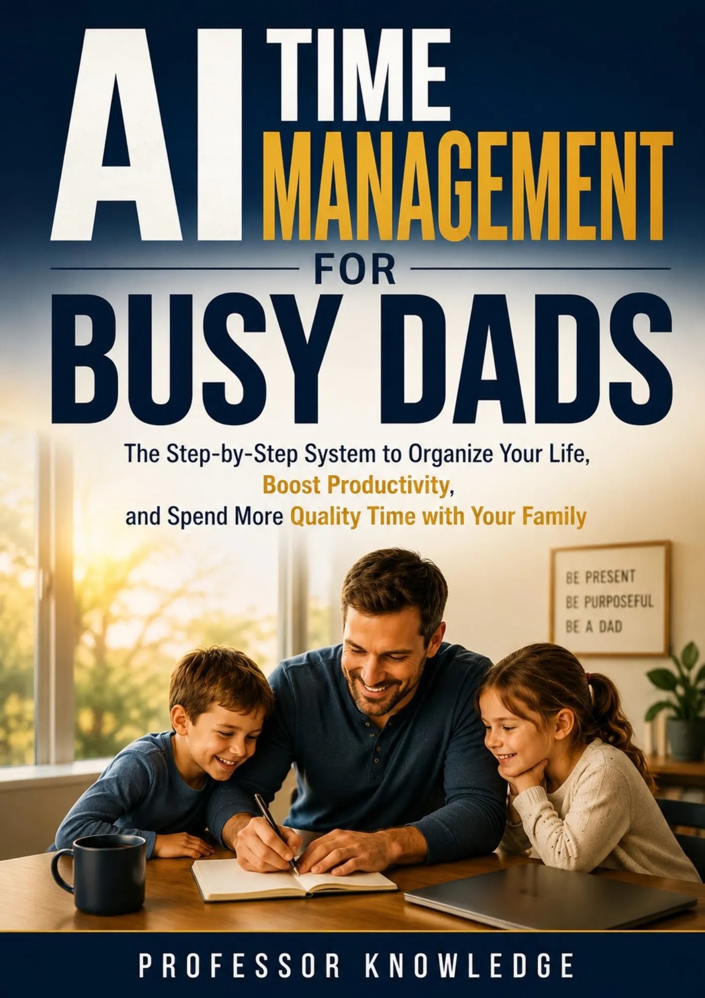 AI Time Management for Busy Dads: The Step-by-Step System to Organize Your Life, Boost Productivity, and Spend More Quality Time with Your Family