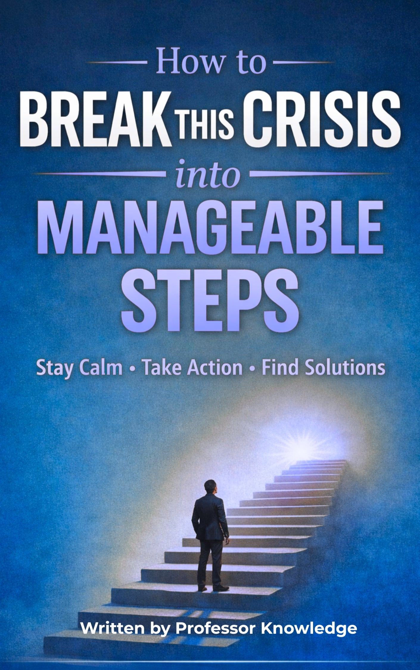 How to Break This Crisis Into Manageable Steps