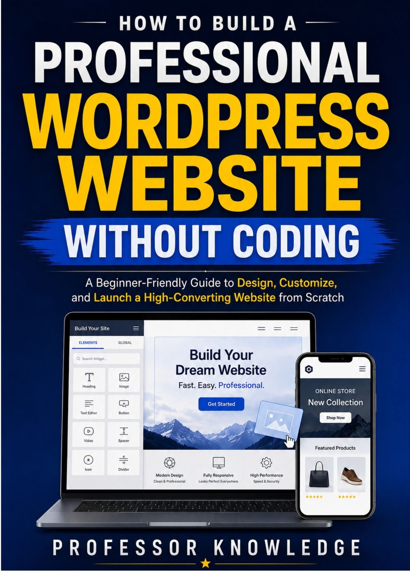 How to Build a Professional WordPress Website Without Coding