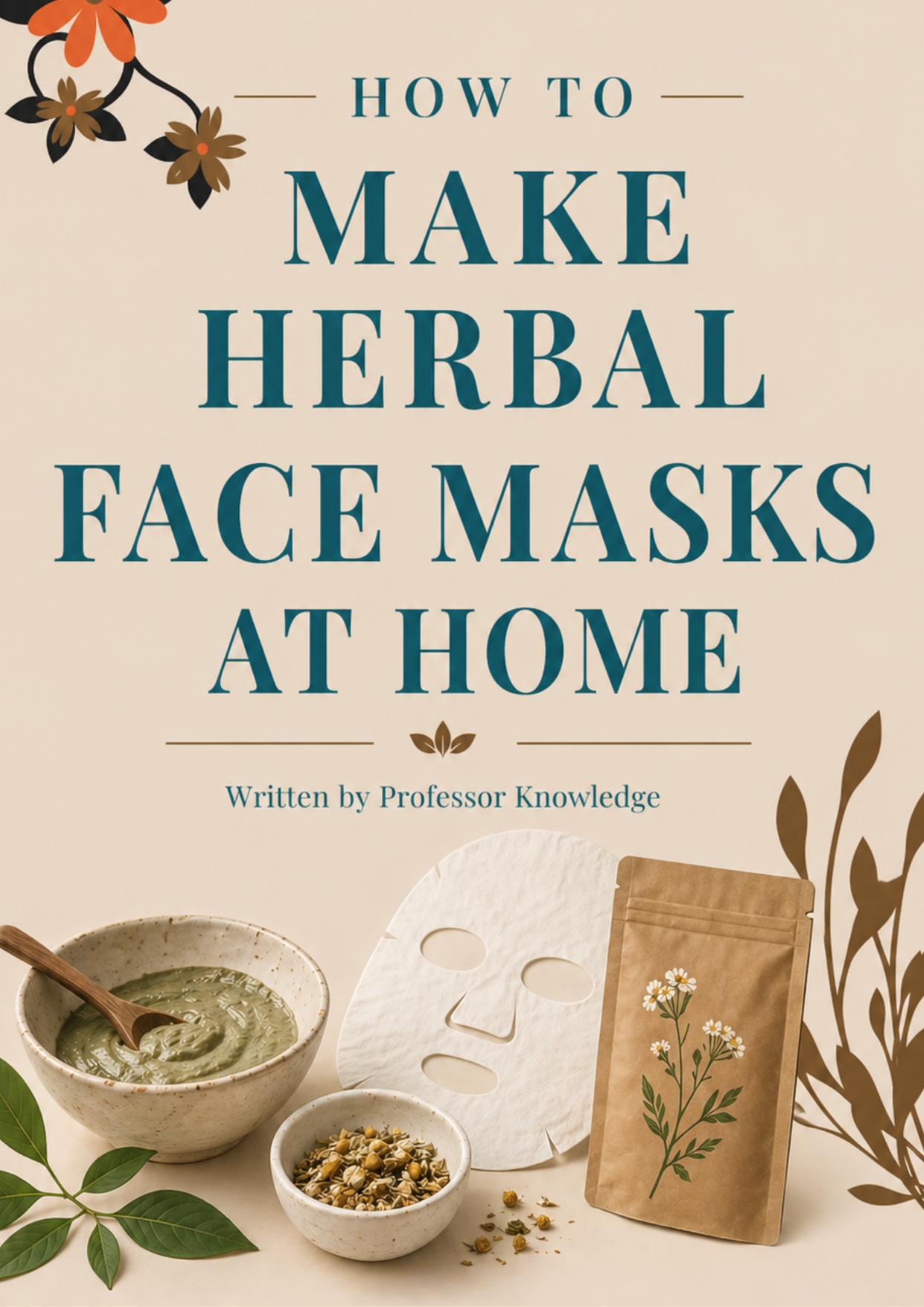 How to Make Herbal Face Masks at Home