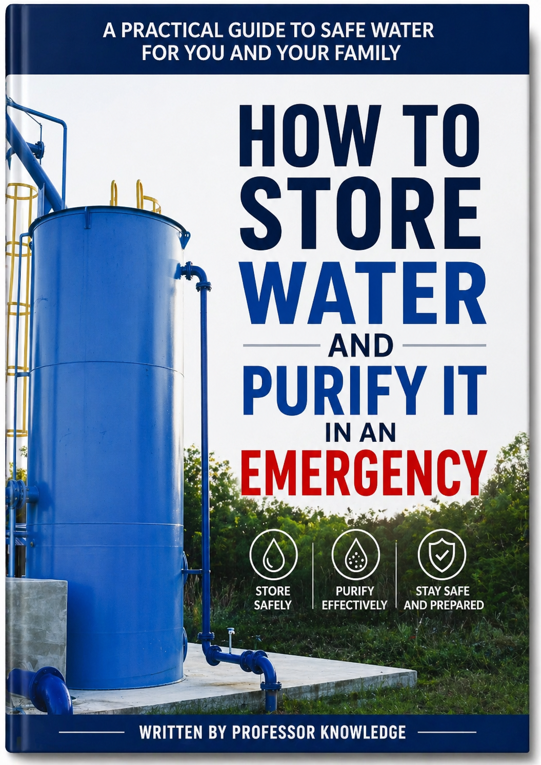 How to Store Water and Purify It in an Emergency