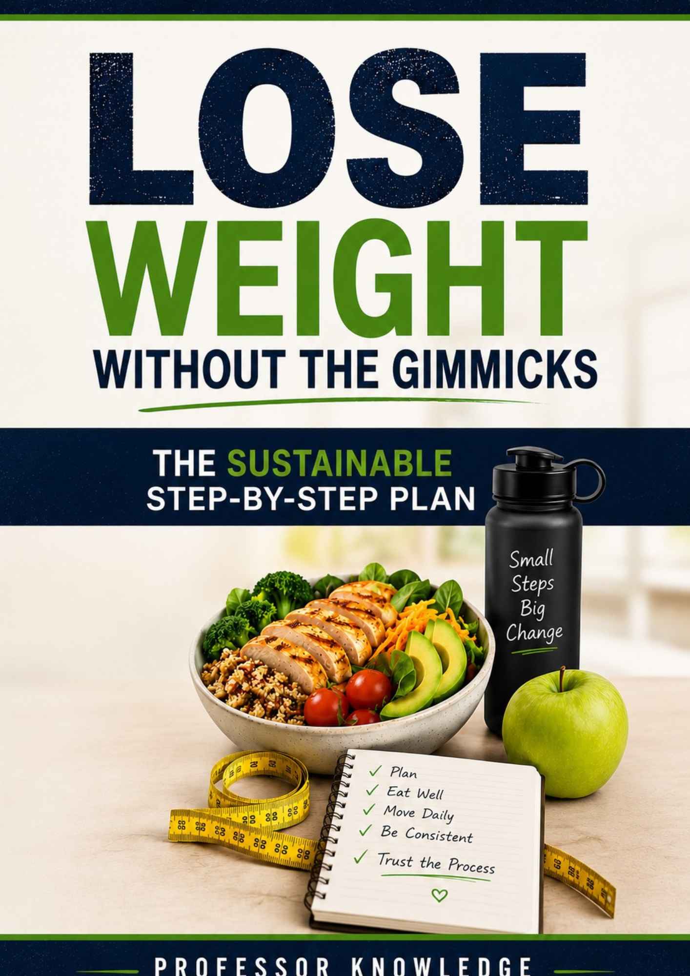 Lose Weight Without the Gimmicks: The Sustainable Step-By-Step Plan