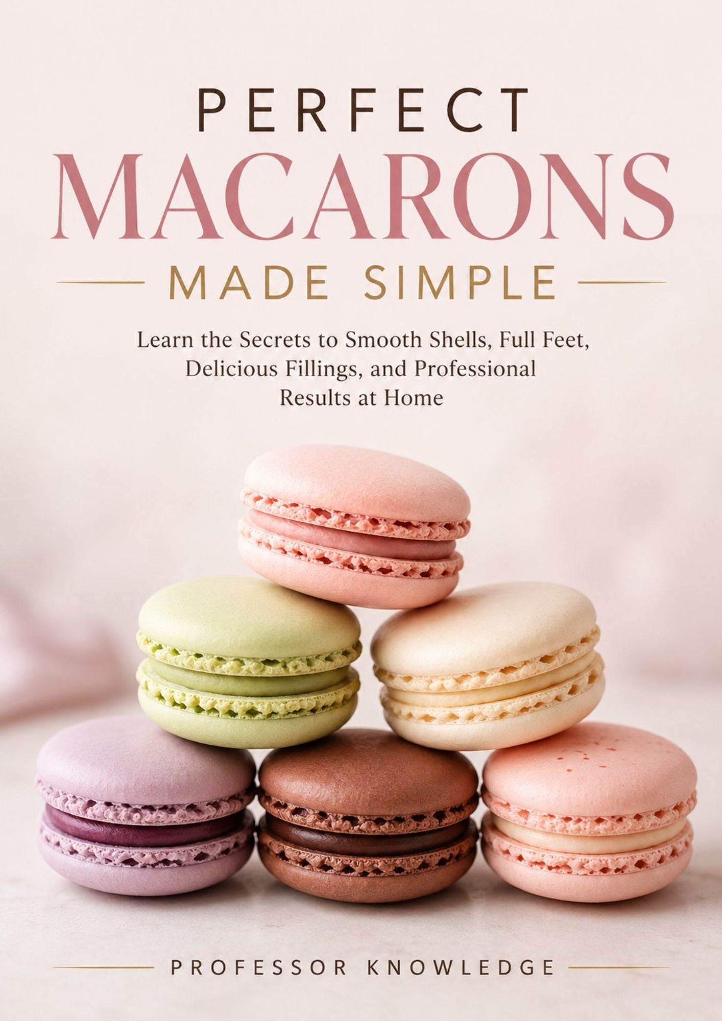Perfect Macarons Made Simple: Learn the Secrets to Smooth Shells, Full Feet, Delicious Fillings, and Professional Results at Home