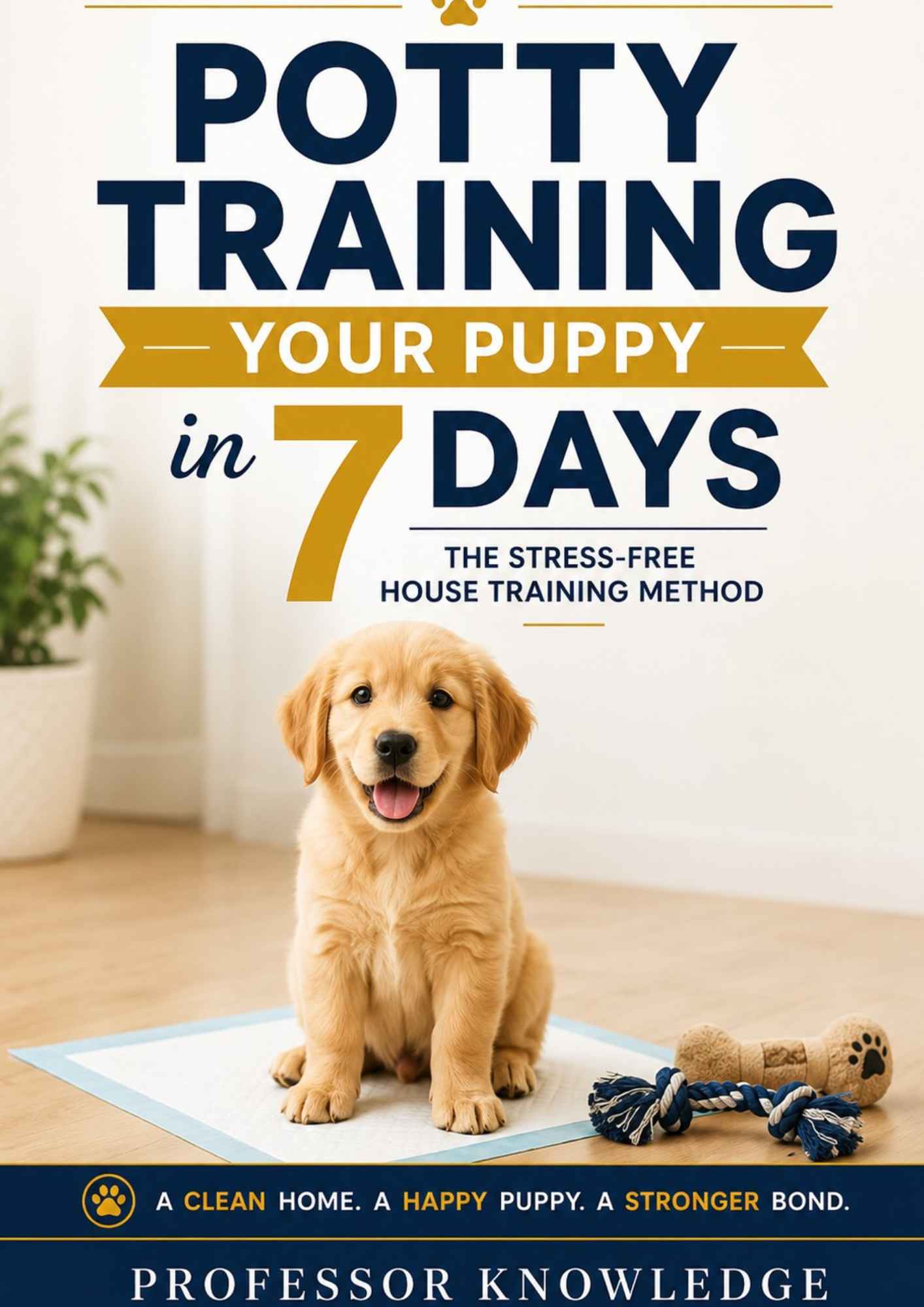 Potty Training Your Puppy in 7 Days: The Stress-Free House Training Method