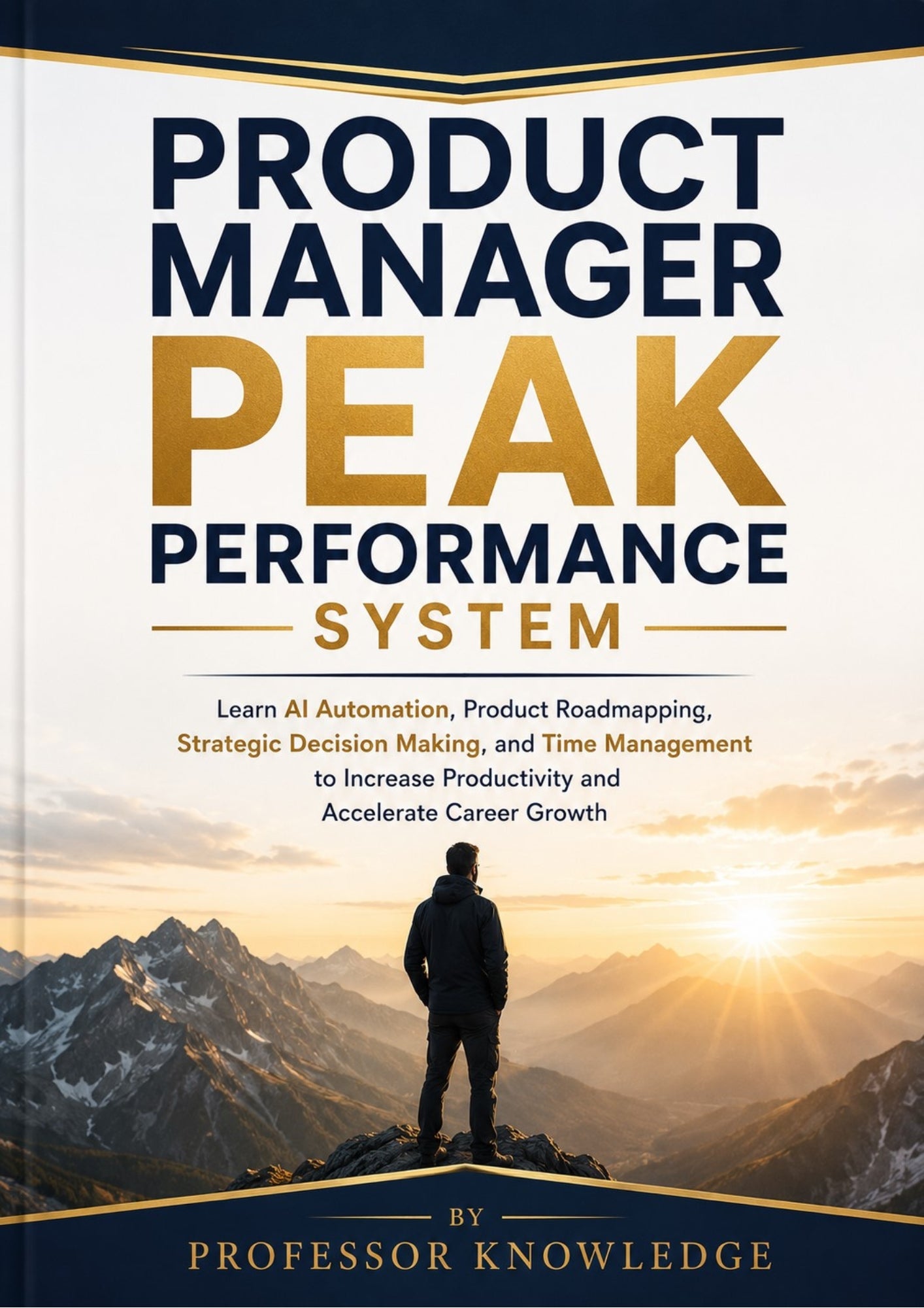 Product Manager Peak Performance System: Learn AI Automation, Product Roadmapping, Strategic Decision Making, and Time Management to Increase Productivity and Accelerate Career Growth