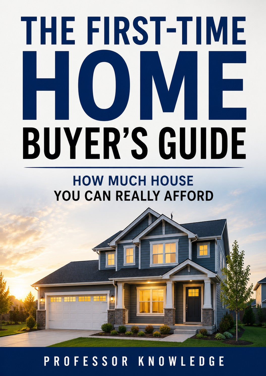 First-Time Home Buyer's Affordability Workbook: The Step-by-Step Guide to Mortgages, Budgeting, and Buying a House You Can Keep