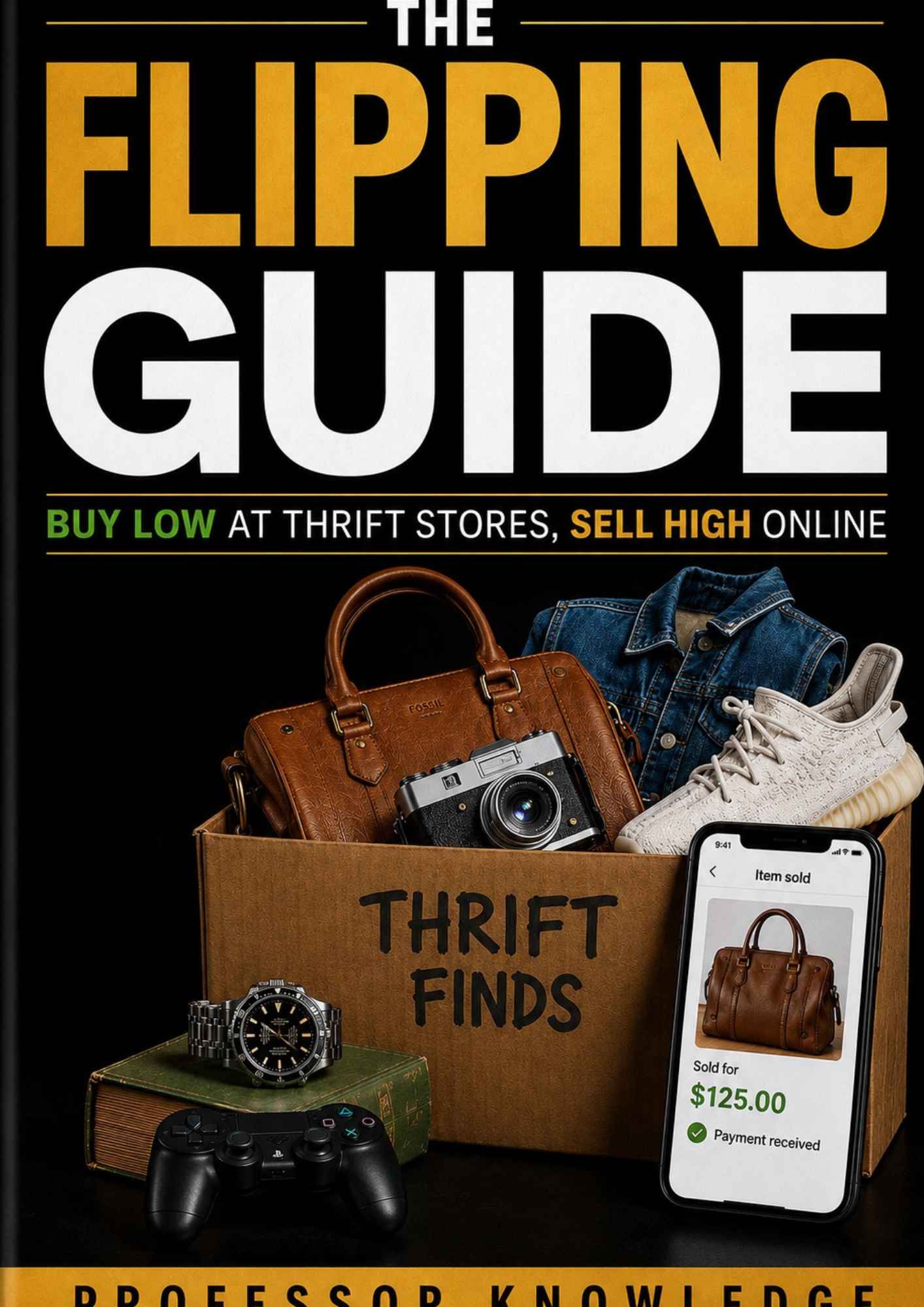 The Flipping Guide: Buy Low at Thrift Stores, Sell High Online