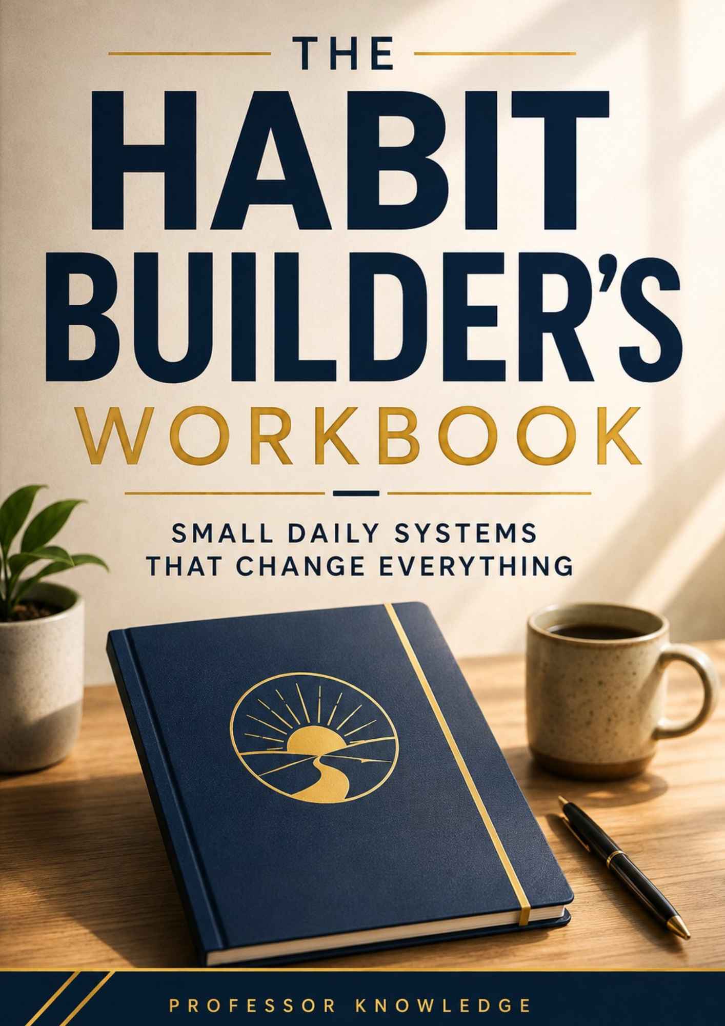 The Habit Builder's Workbook: Small Daily Systems That Change Everything