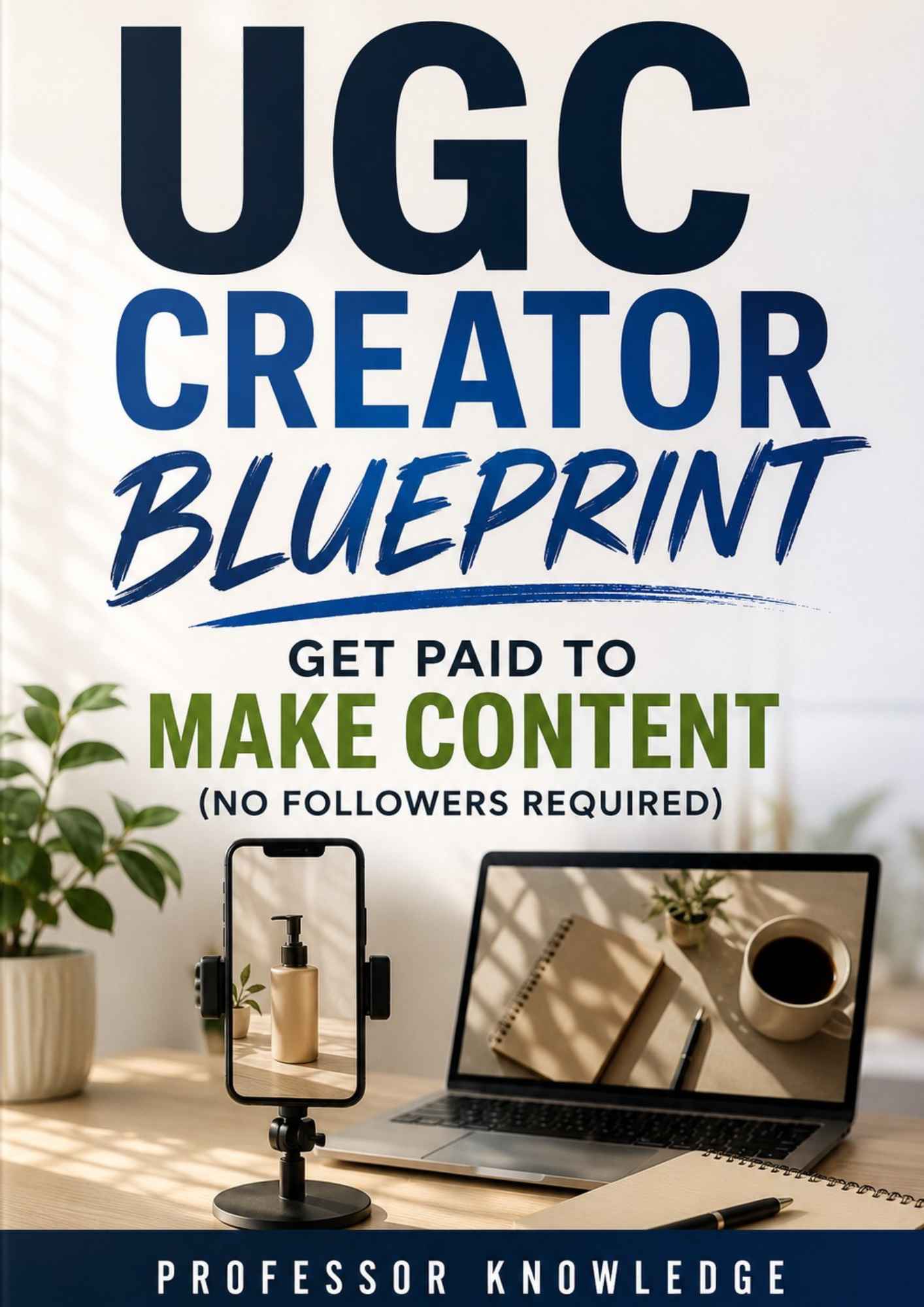 UGC Creator Blueprint: Get Paid to Make Content (No Followers Required)