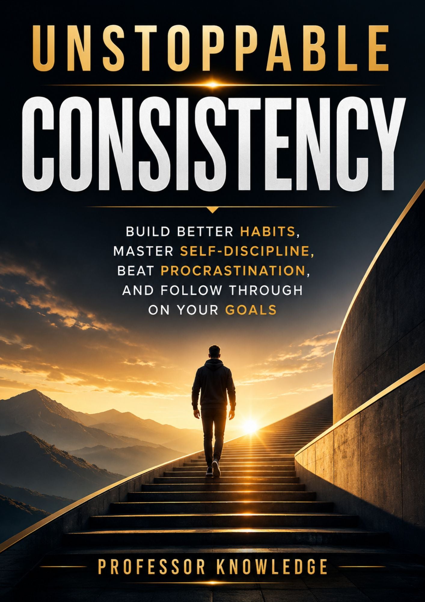 UNSTOPPABLE CONSISTENCY: Build Better Habits, Master Self-Discipline, Beat Procrastination, and Follow Through on Your Goals