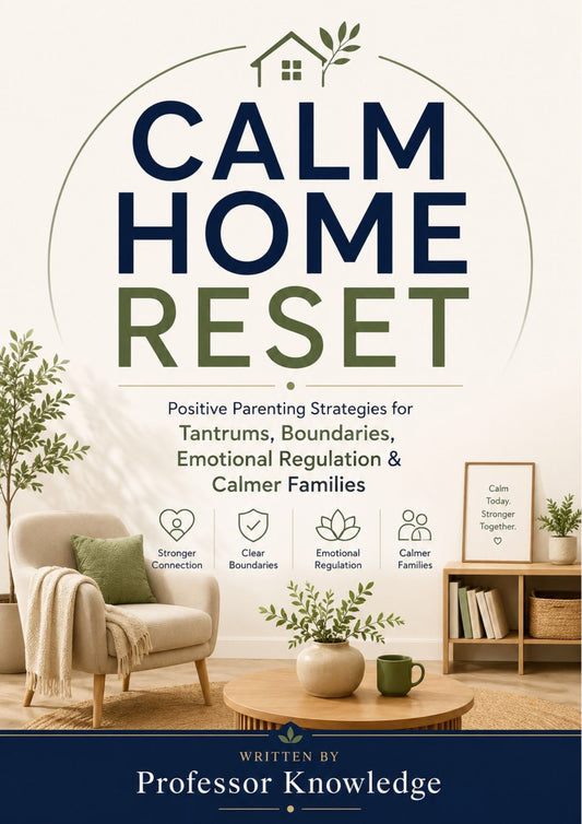 Calm Home Reset: Positive Parenting Strategies for Tantrums, Boundaries, Emotional Regulation & Calmer Families
