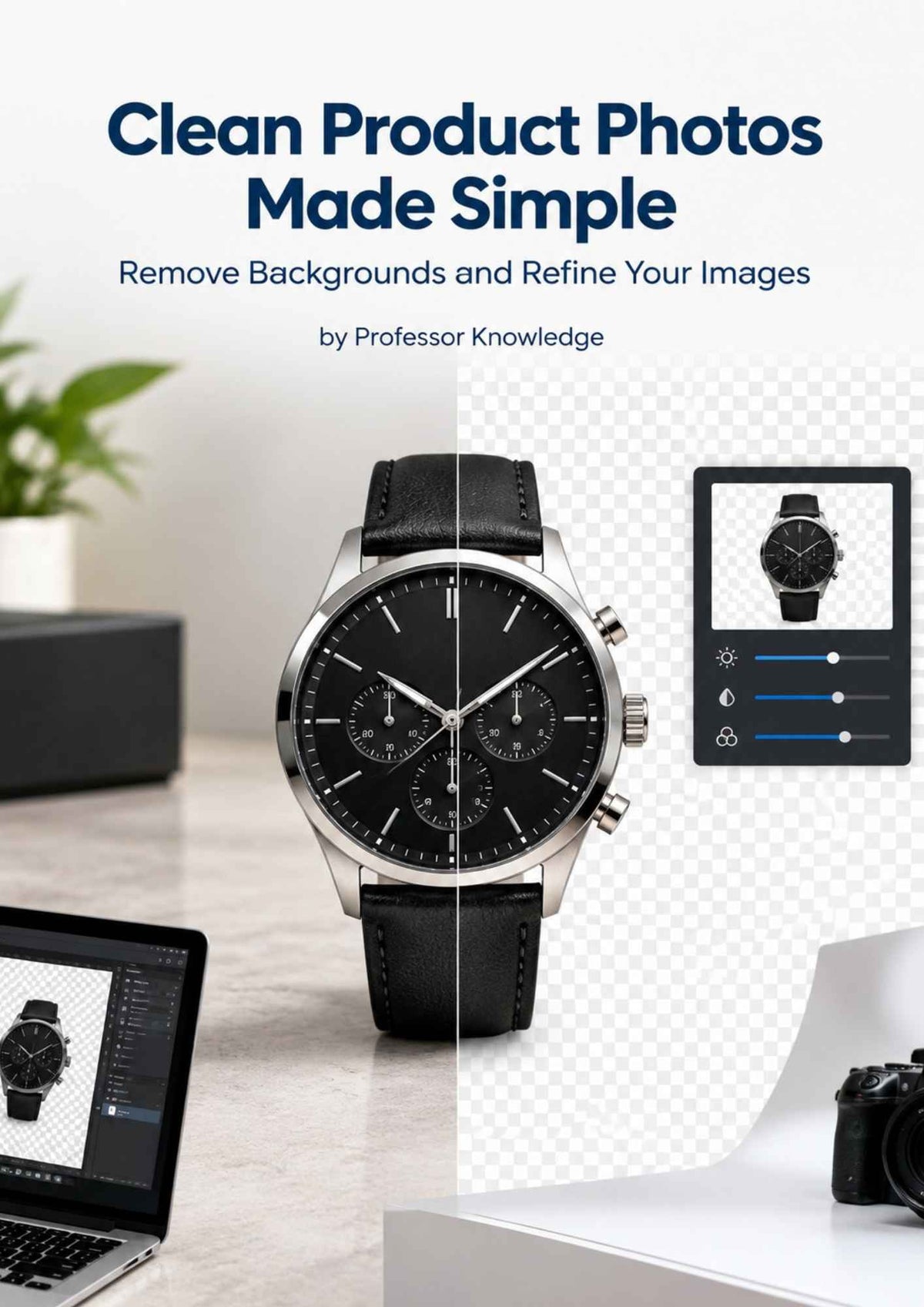 Clean Product Photos Made Simple: Remove Backgrounds and Refine Your Images