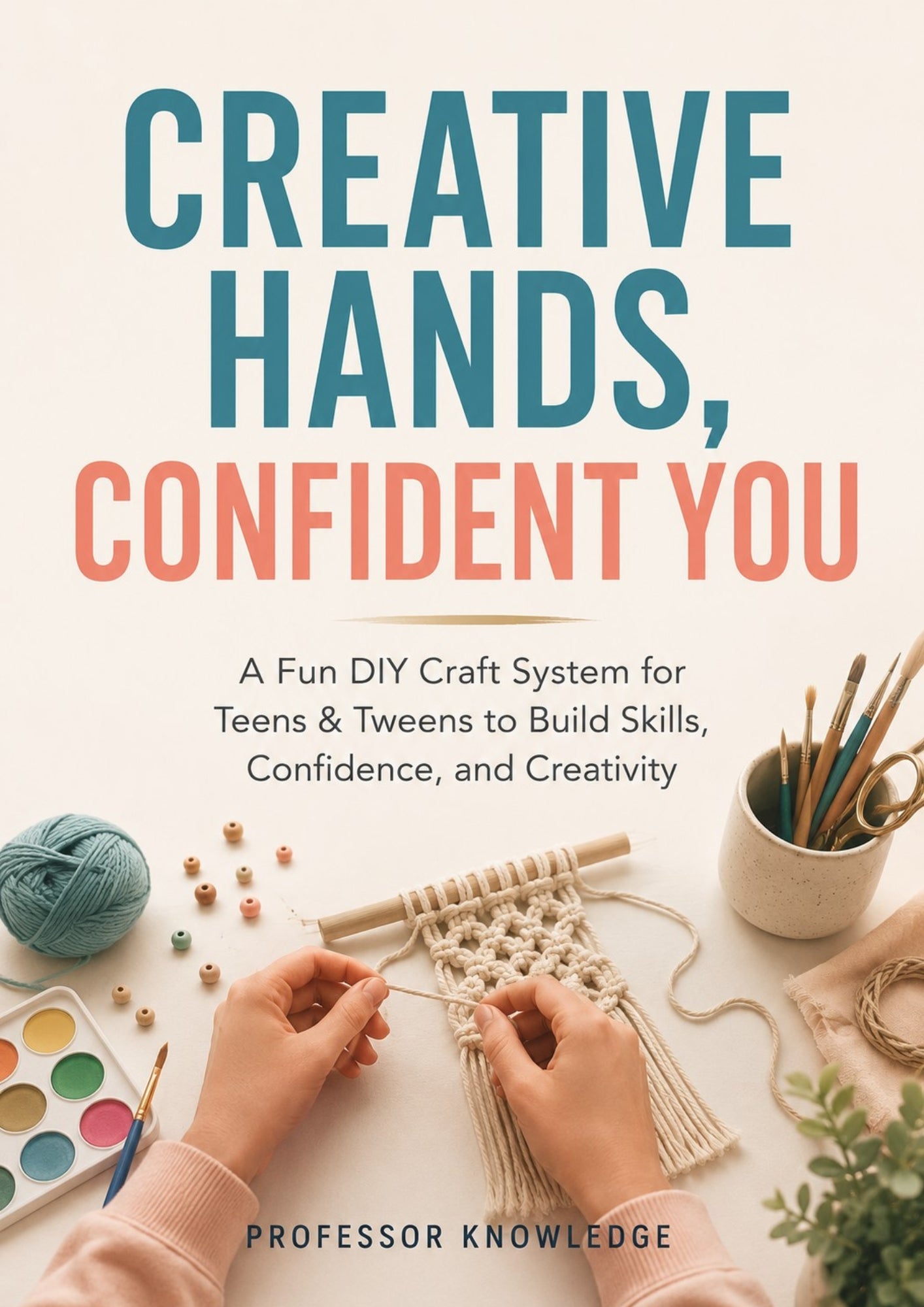 Creative Hands, Confident You: A Fun DIY Craft System for Teens & Tweens to Build Skills, Confidence, and Creativity
