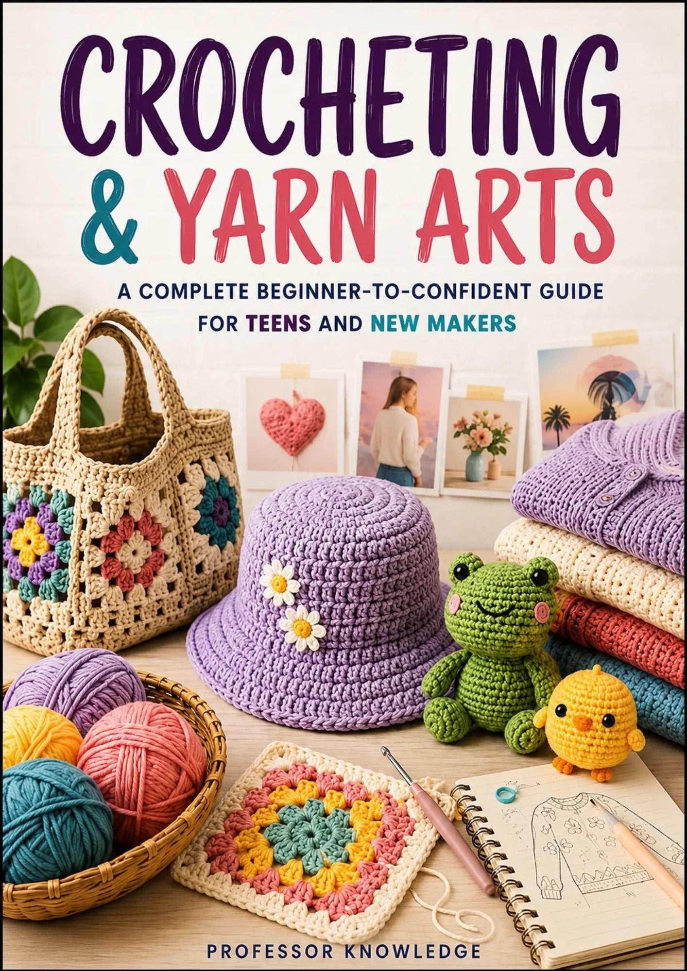 Crocheting & Yarn Arts: A Complete Beginner-to-Confident Guide for Teens and New Makers