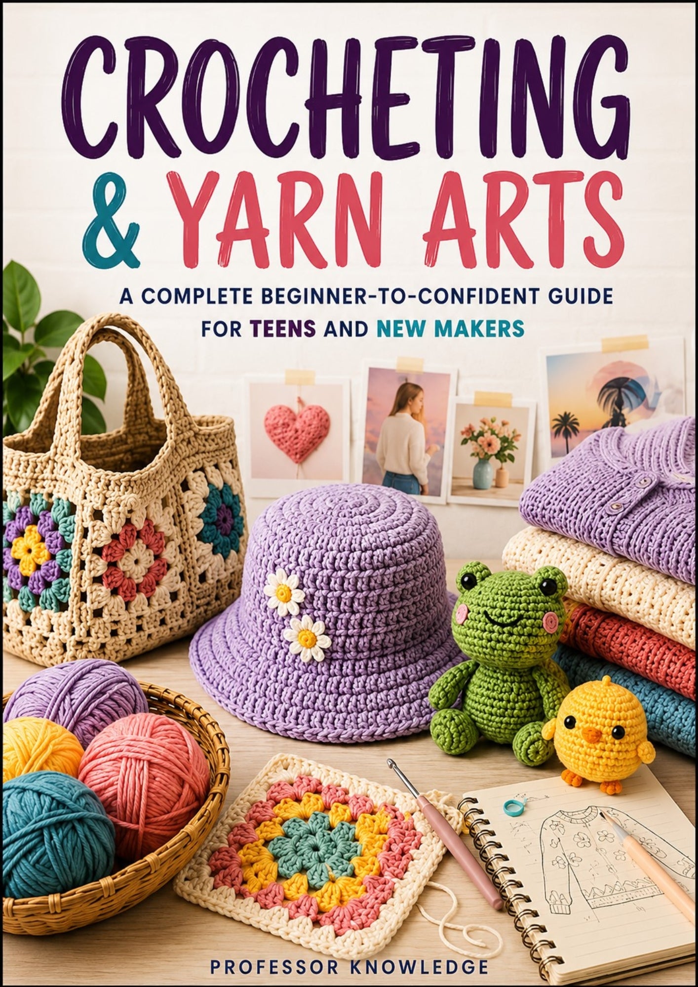 Crocheting & Yarn Arts: A Complete Beginner-to-Confident Guide for Teens and New Makers