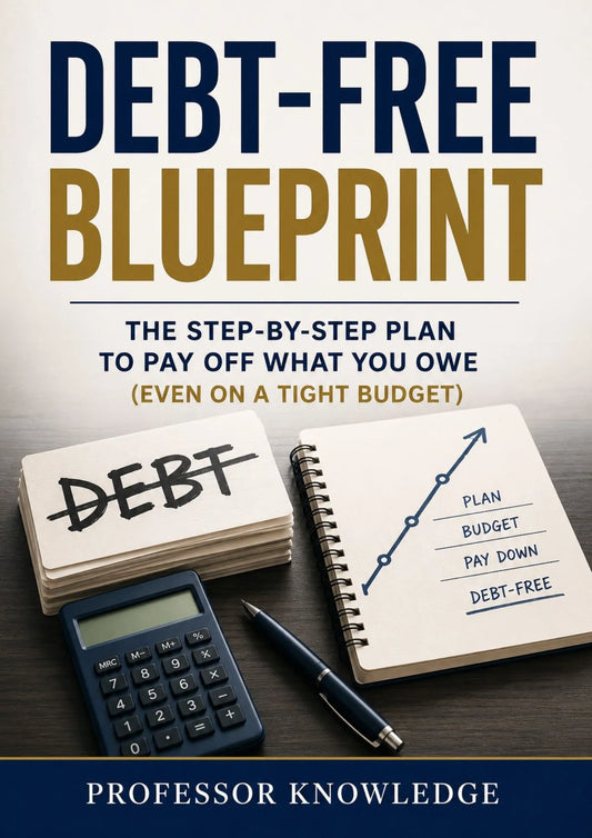 Debt-Free Blueprint: The Step-by-Step Plan to Pay Off What You Owe (Even on a Tight Budget)
