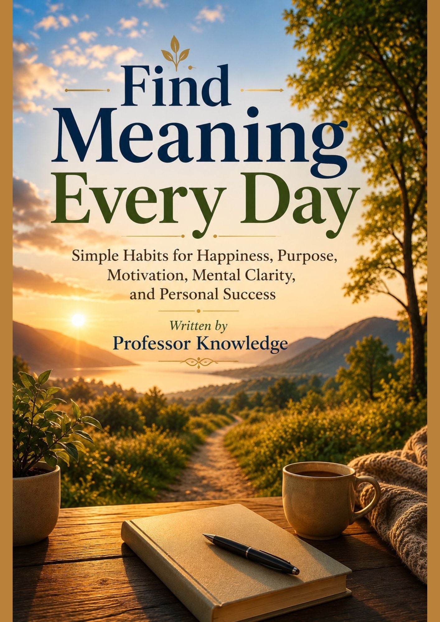 Find Meaning Every Day Simple Habits for Happiness, Purpose, Motivation, Mental Clarity, and Personal Success