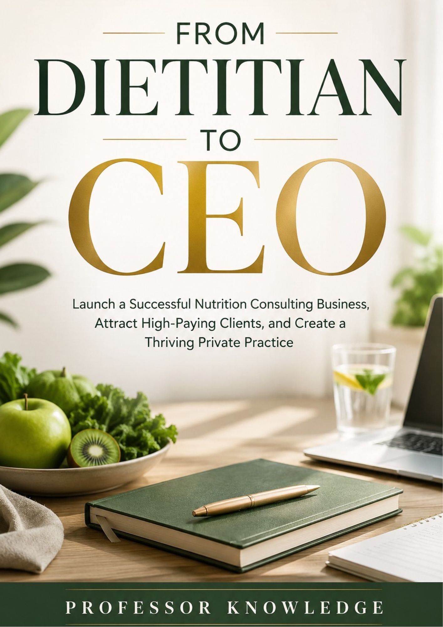 From Dietitian to CEO: Launch a Successful Nutrition Consulting Business, Attract High-Paying Clients, and Create a Thriving Private Practice