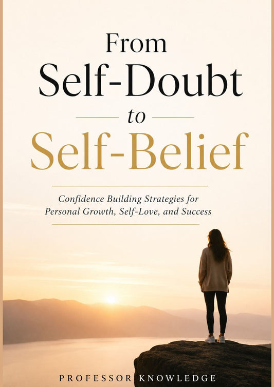 From Self-Doubt to Self-Belief: Confidence Building Strategies for Personal Growth, Self-Love, and Success
