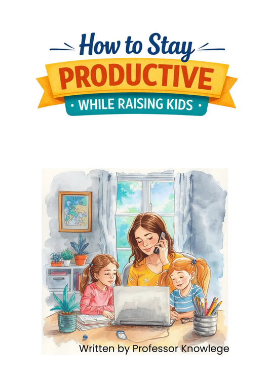 How to Stay Productive While Raising Kids