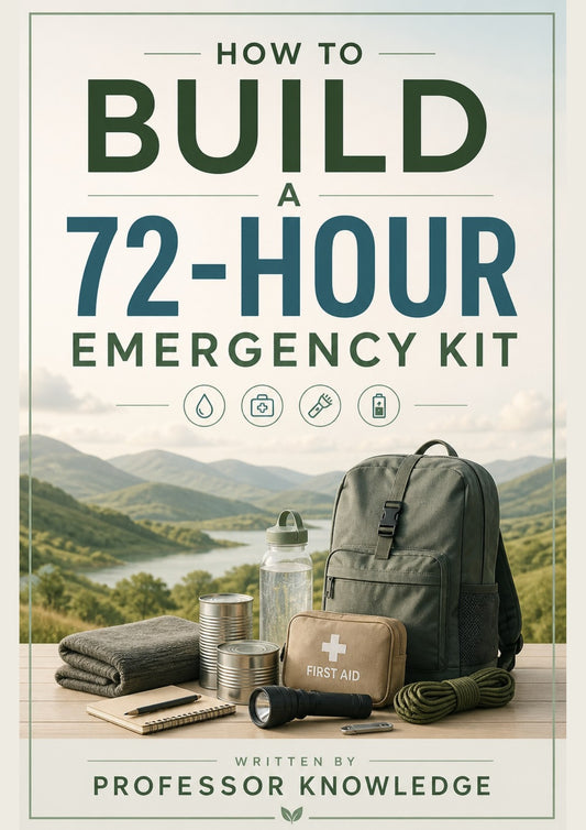 How To Build A 72-Hour Emergency Kit