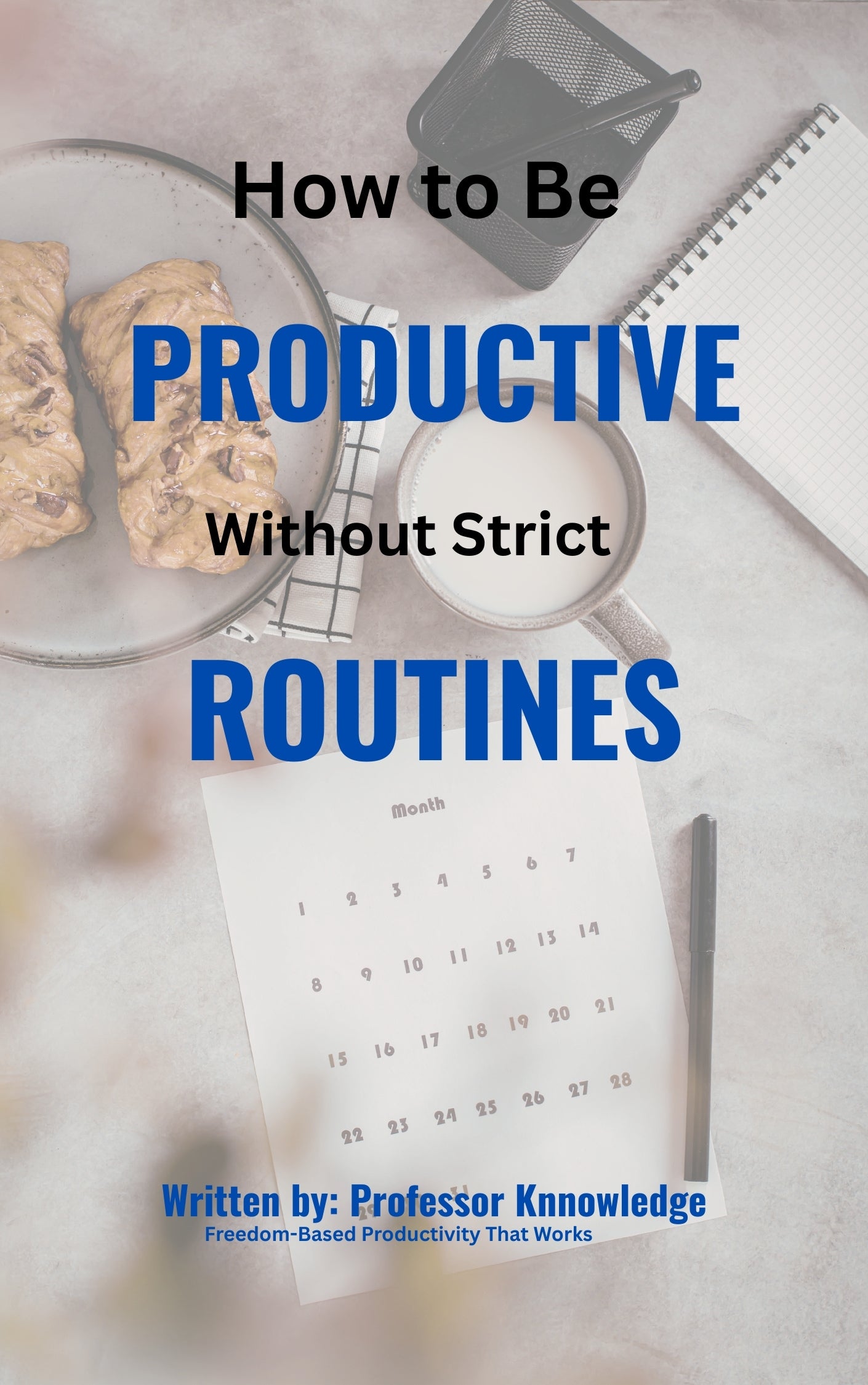 How to Be Productive Without Strict Routines