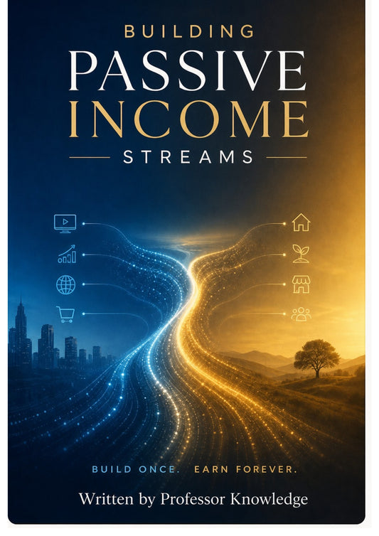 How to Build Passive Income Streams Online and Offline