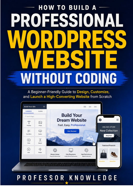 How to Build a Professional WordPress Website Without Coding