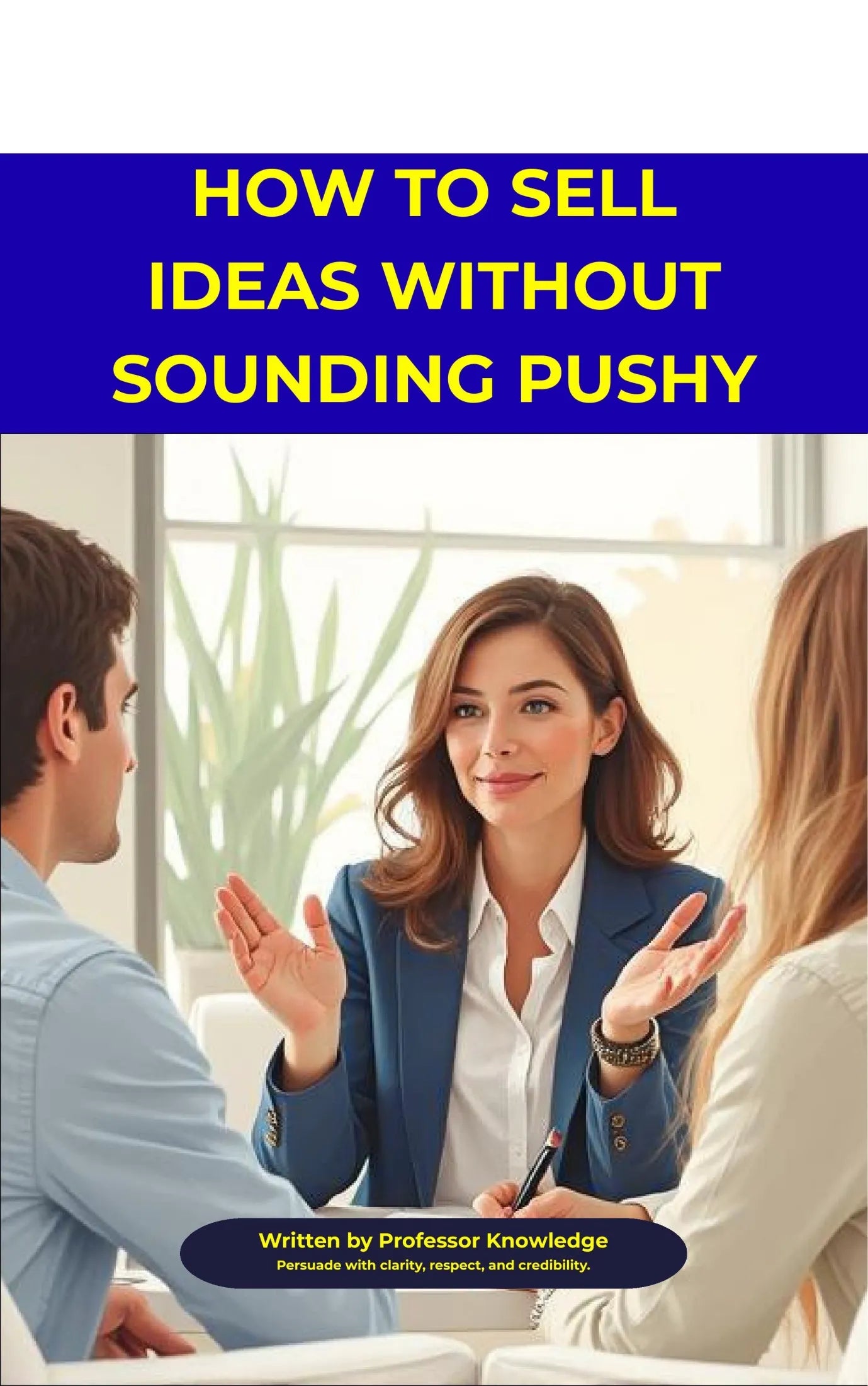 How to Sell Ideas Without Sounding Pushy