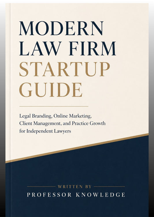 Modern Law Firm Startup Guide