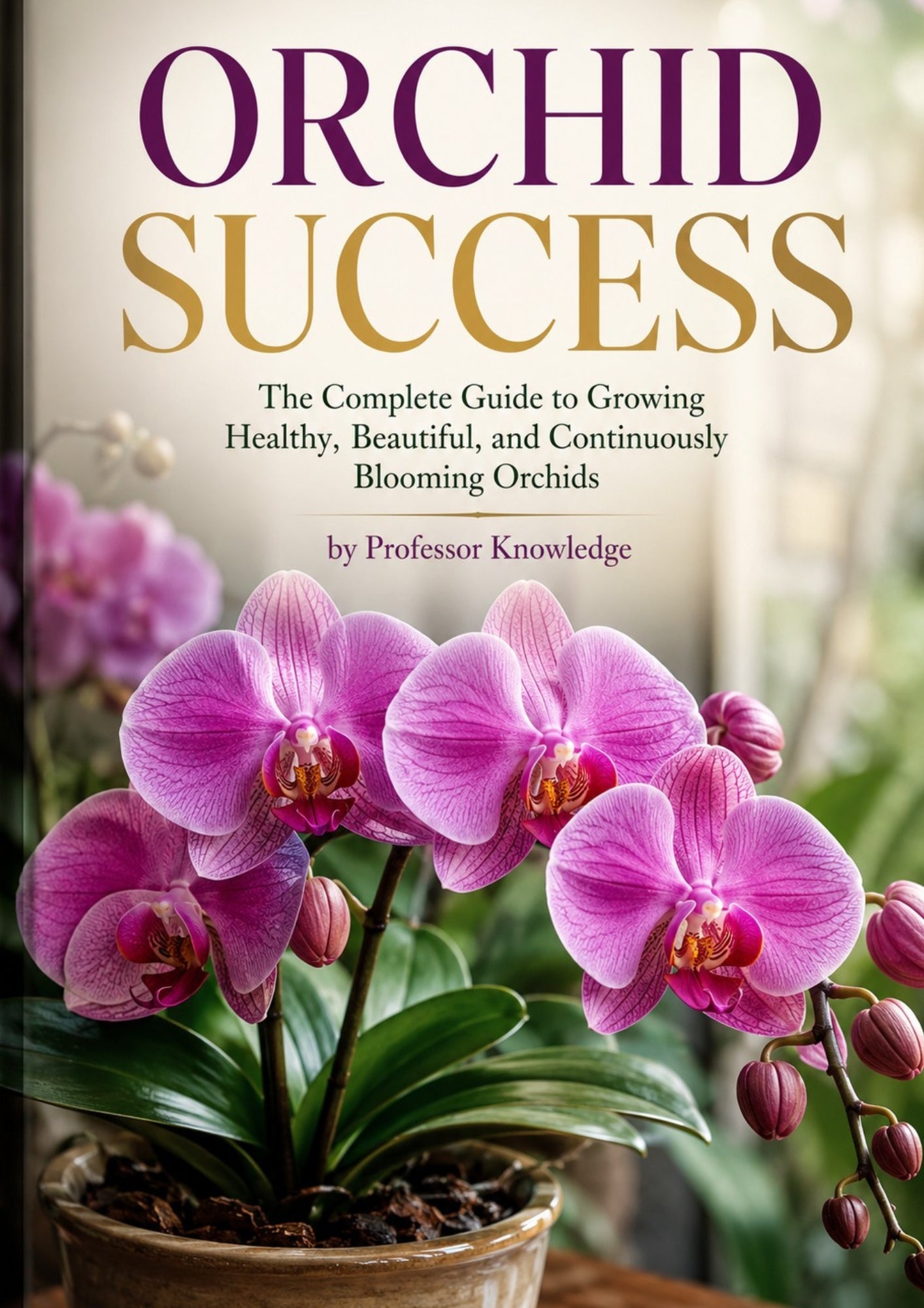 Orchid Success: The Complete Guide to Growing Healthy, Beautiful, and Continuously Blooming Orchids