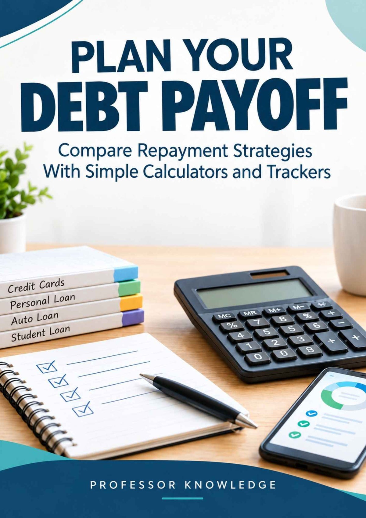 PLAN YOUR DEBT PAYOFF: Compare Repayment Strategies With Simple Calculators and Trackers