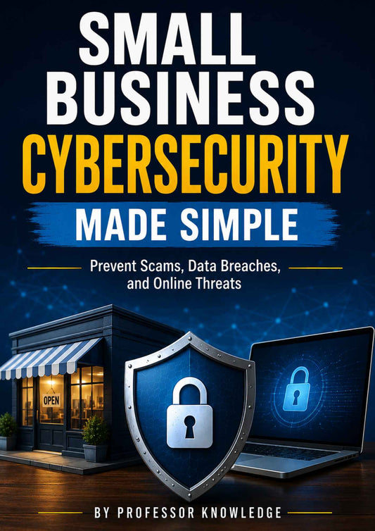 Small Business Cybersecurity Made Simple: Prevent Scams, Data Breaches, and Online Threats