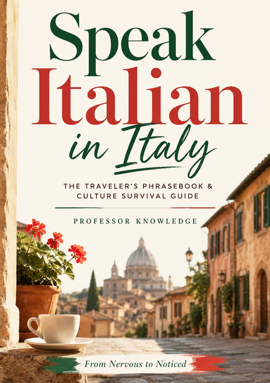 Speak Italian in Italy: The Traveler's Phrasebook & Culture Survival Guide