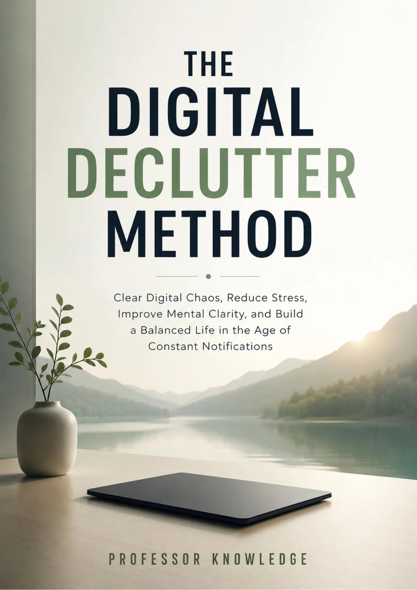 The Digital Declutter Method: Clear Digital Chaos, Reduce Stress, Improve Mental Clarity, and Build a Balanced Life in the Age of Constant Notifications