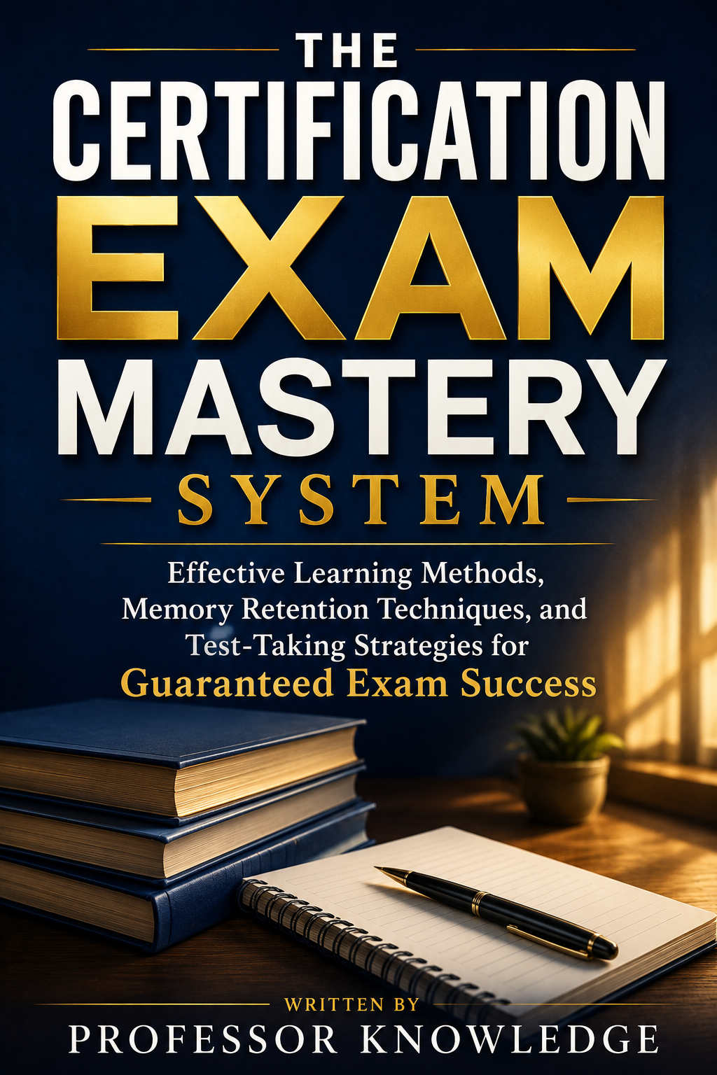The Certification Exam Mastery System: Effective Learning Methods, Memory Retention Techniques, and Test-Taking Strategies for Guaranteed Exam Success
