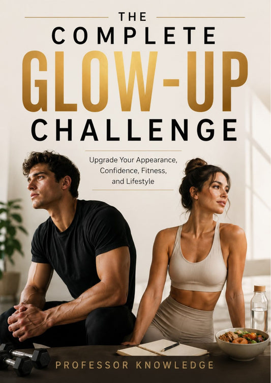 The Complete Glow-Up Challenge: Upgrade Your Appearance, Confidence, Fitness, and Lifestyle