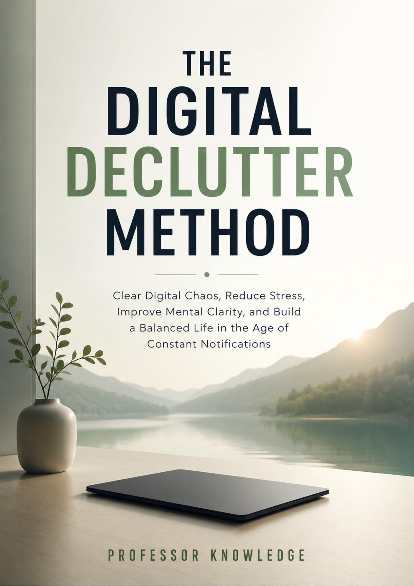 The Digital Declutter Method: Clear Digital Chaos, Reduce Stress, Improve Mental Clarity, and Build a Balanced Life in the Age of Constant Notifications