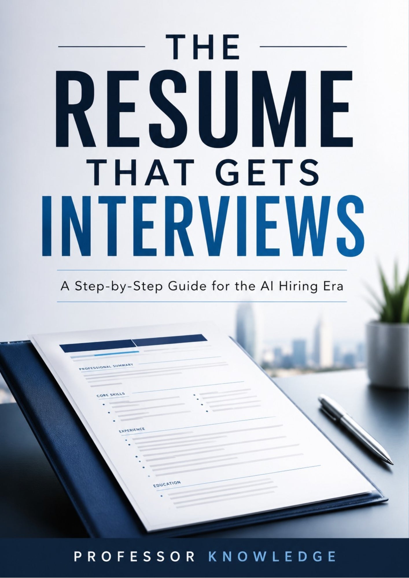 The Resume That Gets Interviews: A Step-by-Step Guide for the AI Hiring Era