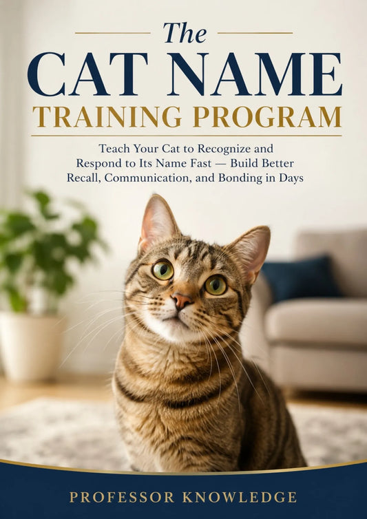 The Cat Name Training Program: Teach Your Cat to Recognize and Respond to Its Name Fast — Build Better Recall, Communication, and Bonding in Days