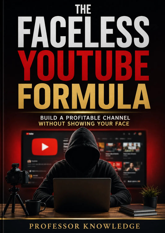 The Faceless YouTube Formula: Build a Profitable Channel Without Showing Your Face