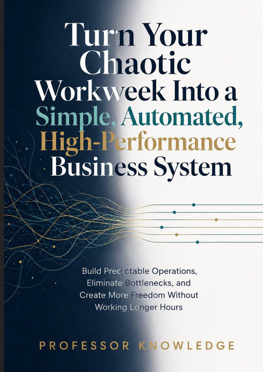 Turn Your Chaotic Workweek Into a Simple, Automated, High-Performance Business System