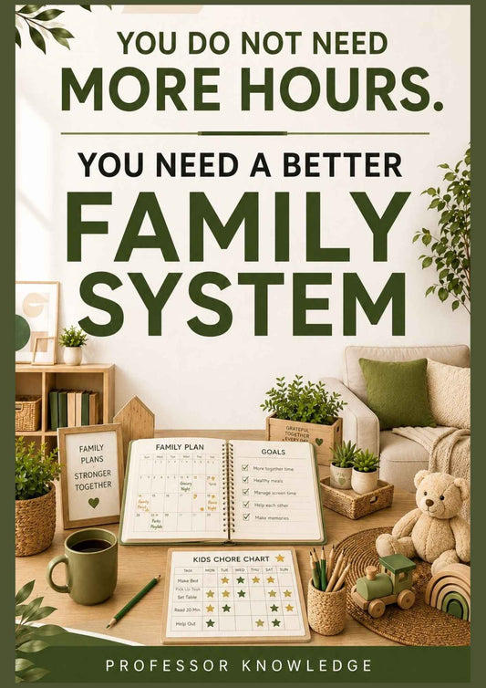 You Do Not Need More Hours. You Need a Better Family System